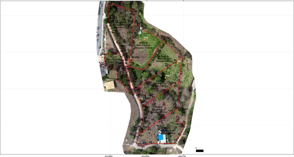 Levantamientos topográficos y fotogrametricos